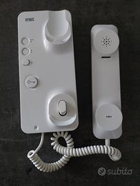 Citofono URMET 1150/1 MIRO Bianco  linea analogica