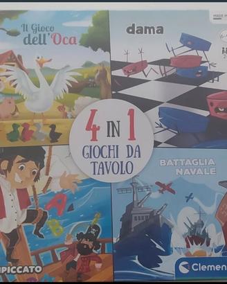 Set Gioco 4 in 1 Clementoni