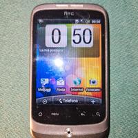 Smarthphone HTC Wildfire Grigio/argento