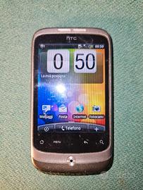 Smarthphone HTC Wildfire Grigio/argento