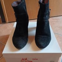 Stivaletto donna COIN, in pelle crosta nero tg. 40
