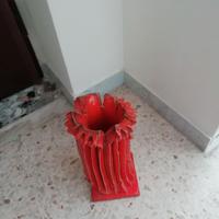 Vaso fiori decorativo terracotta