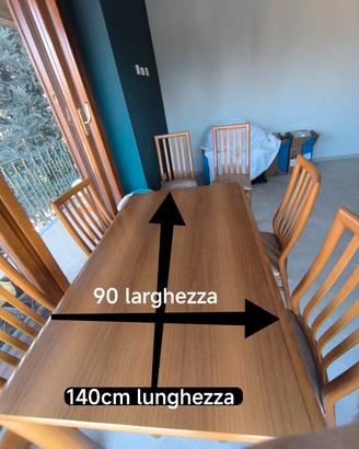 tavolo salotto  allungabile x10
