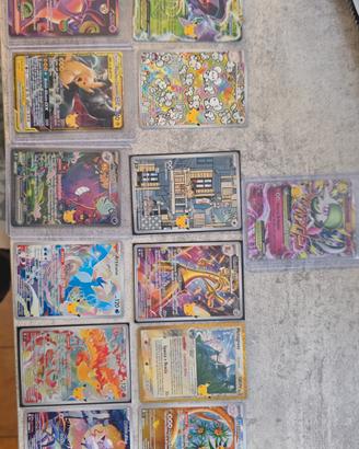 30° Anniversario Pokemon Lotto Carte
