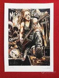 Oil Art  Giclée - Metal - Limited Edition 1/33
