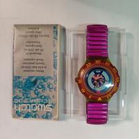 SWATCH SCUBA 200 "CHERRY DROPS" SDG 102 anno 1993