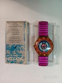 SWATCH SCUBA 200 "CHERRY DROPS" SDG 102 anno 1993