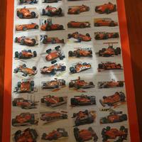 Poster Ferrari 40 anni di Formula 1