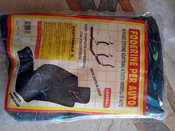 Foderine vintage nuove per auto in cotone lavabili