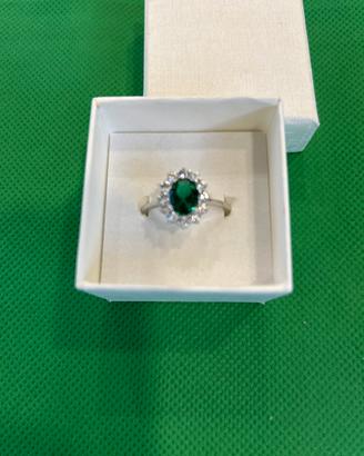 Anello oro bianco mod Kate