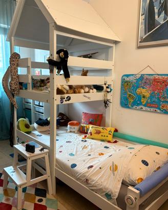Letto a castello per bambini