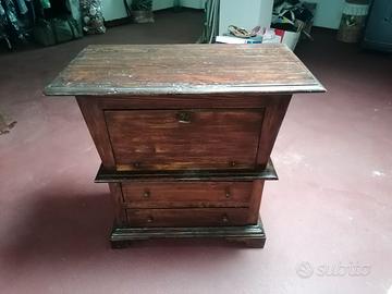 Mobile Porta TV in legno in arte povera