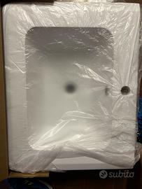 Lavabo atlas iperceramica 61 cm bianco