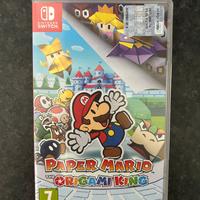 Paper mario origami king switch