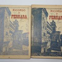 libretti Ricordo di Ferrara 