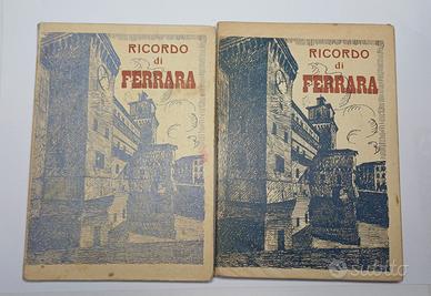 libretti Ricordo di Ferrara 
