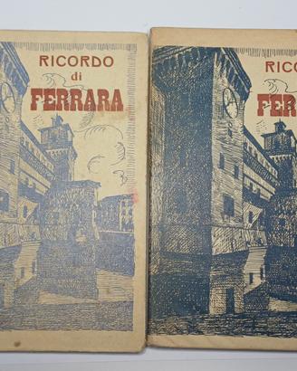 libretti Ricordo di Ferrara 