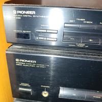 impianto hi-fi Pioneer con casse
