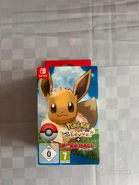 Pokemon Let’s go Eevee + Pokéball plus