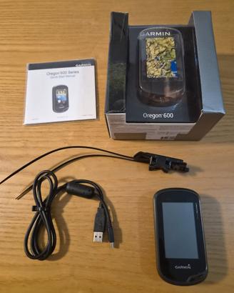 GARMIN OREGON 600 PARI AL NUOVO + MAPPE