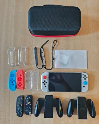 Nintendo Switch OLED come nuova + Accessori