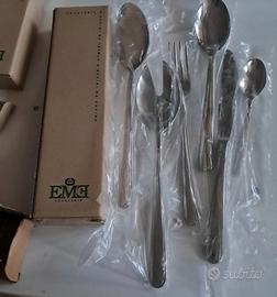 6 set da 4 posate e coppia insalata EME