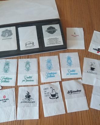 Collezione di 70 tovagliolini di carta IT E
