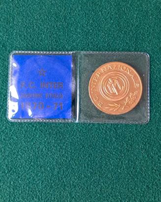 Medaglia commemorativa Inter