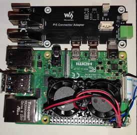 Raspberry Pi 4b 2Gb ram + accessori streamer audio