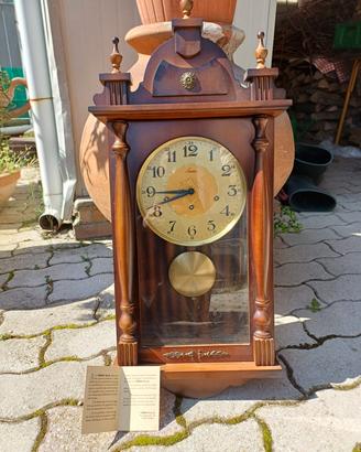 Orologio a pendolo vintage Binda,chiave e garanzia