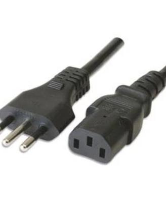 Cavo Alimentazione 3x1 con Spina Italiana 2 Metri