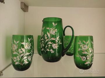 Set bicchieri vintage