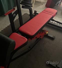 Panca Piana e Rack Bilanciere – Pari al Nuovo