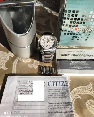 Citizen Alarm Chronograph Quartz  – FULL SET