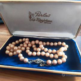 collana vintage di perle di Maiorca