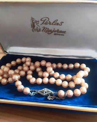 collana vintage di perle di Maiorca