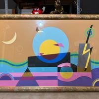 Quadro Piero Cetoli - Memorie - Anni ‘80 - Unico