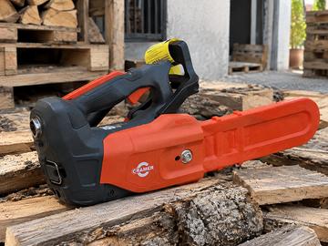 Motosega professionale a batteria 82V Cramer