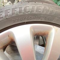 Pneumatici GoodYear225/50R17 9W e cerchi Opel