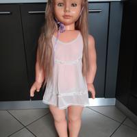 Bambola FURGA anni '50 cm 90 