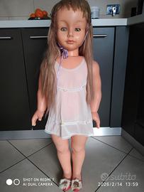 Bambola FURGA anni '50 cm 90 