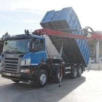 Scania p380 4 ASSI ribaltabile con ragno