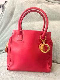 Borsa Dior Lady Dior vintage rossa anni ’90