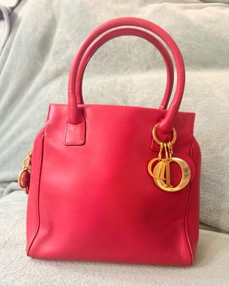 Borsa Dior Lady Dior vintage rossa anni ’90