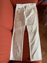 Pantalone Gant Bianco Cotone Nuovo