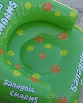 Gonfiabile "Charms/Sanagola" anni 80