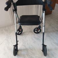Deambulatore carrello con ruote
