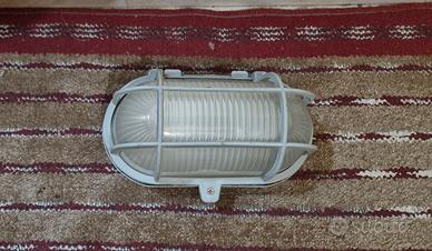 Plafoniera Ovale con Gabbia