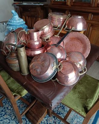 16 pezzi di rame