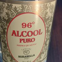 Alcool puro 2 litri sigillato 